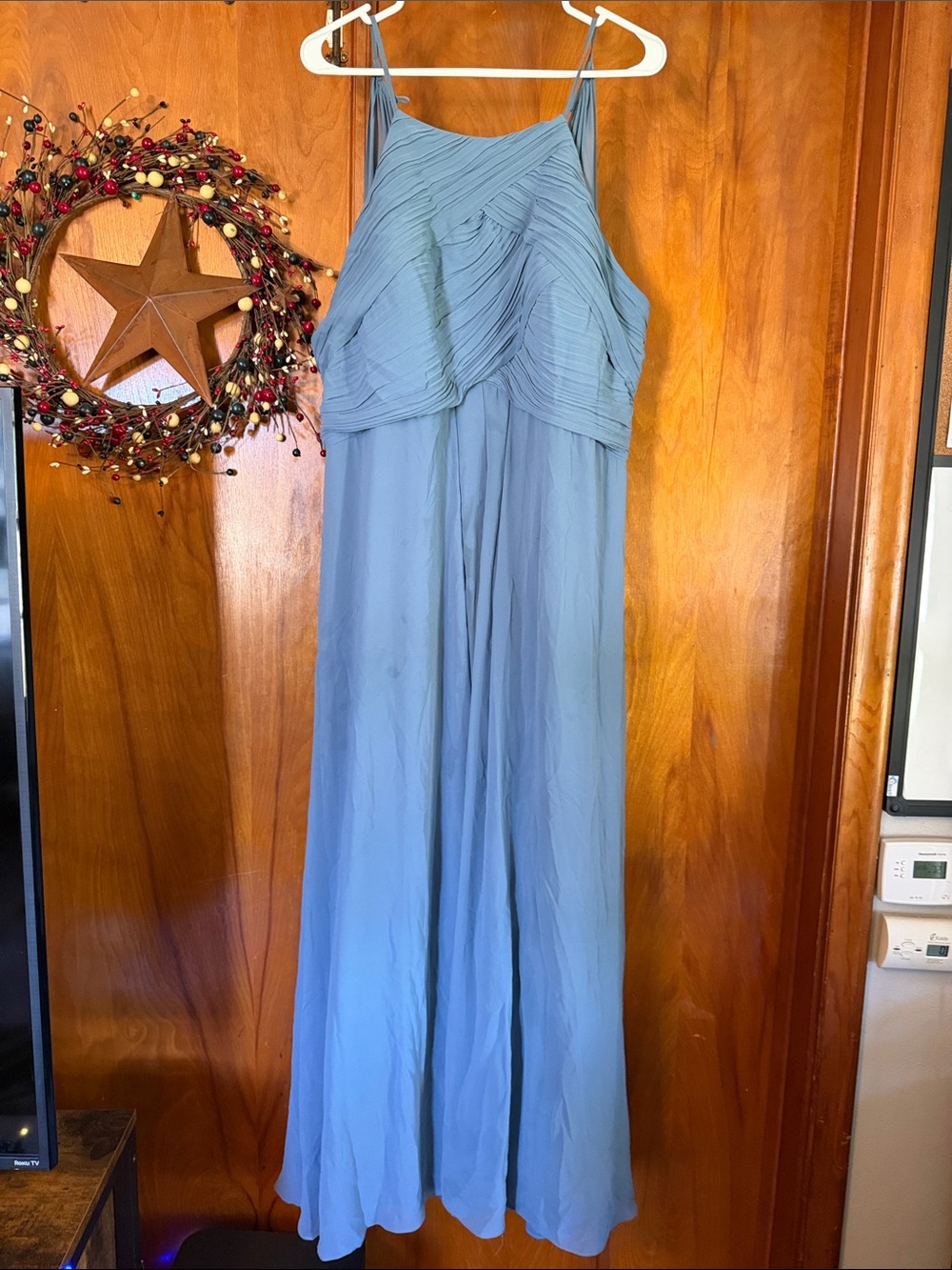 Bill Levkoff Light Blue Prom Dress